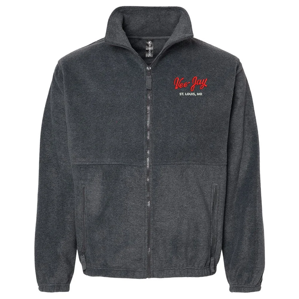 Embroidered Unisex Burnside Fleece Jacket — Custom Screen